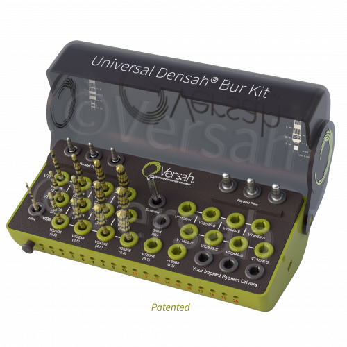 Universal Regular Densah Bur Kit with Tapered Pilot Drill